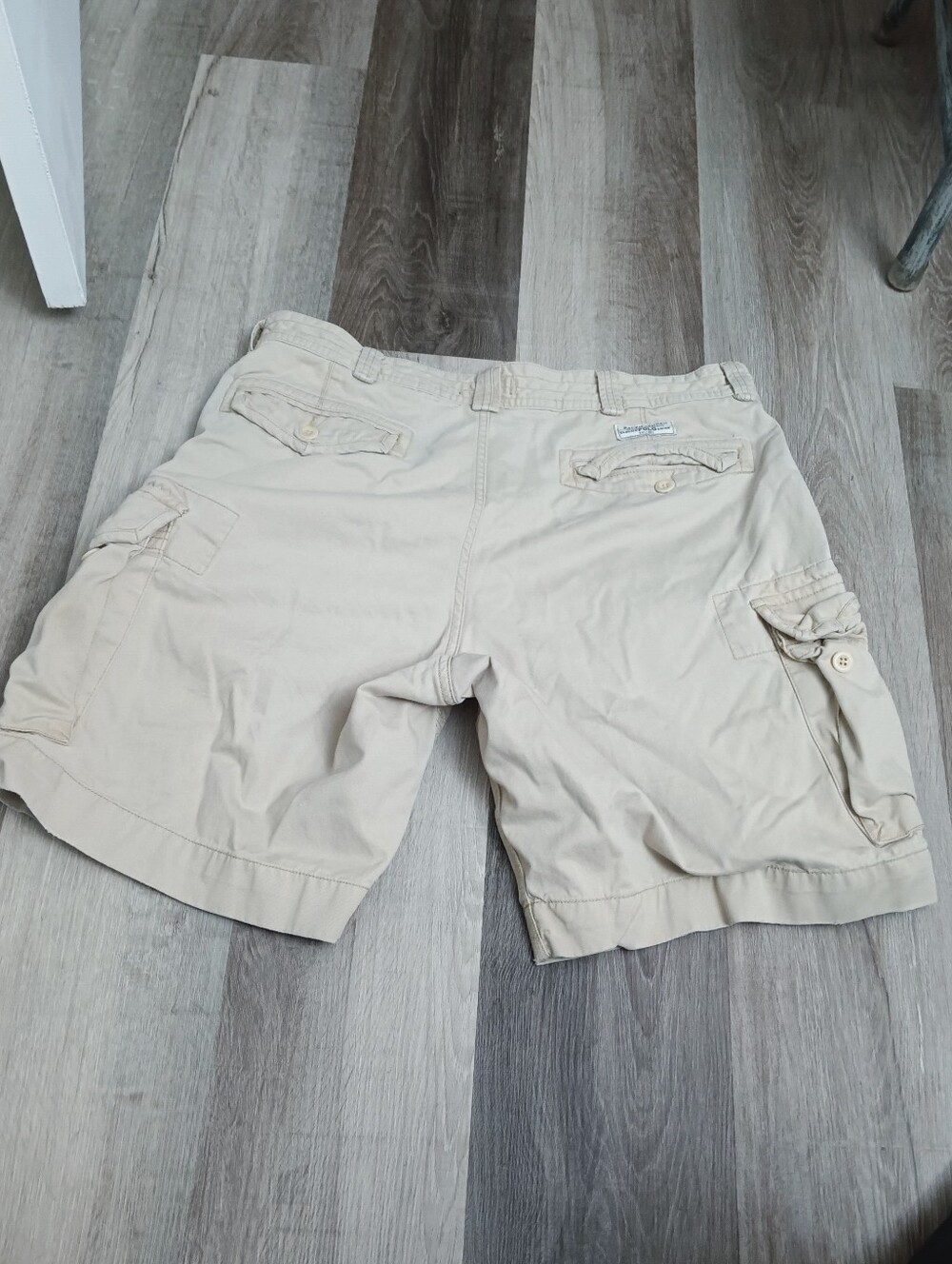 Men's Beige Cargo Shorts - Lightweight Summer Utility